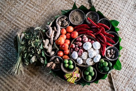 spices masala turmeric pepper